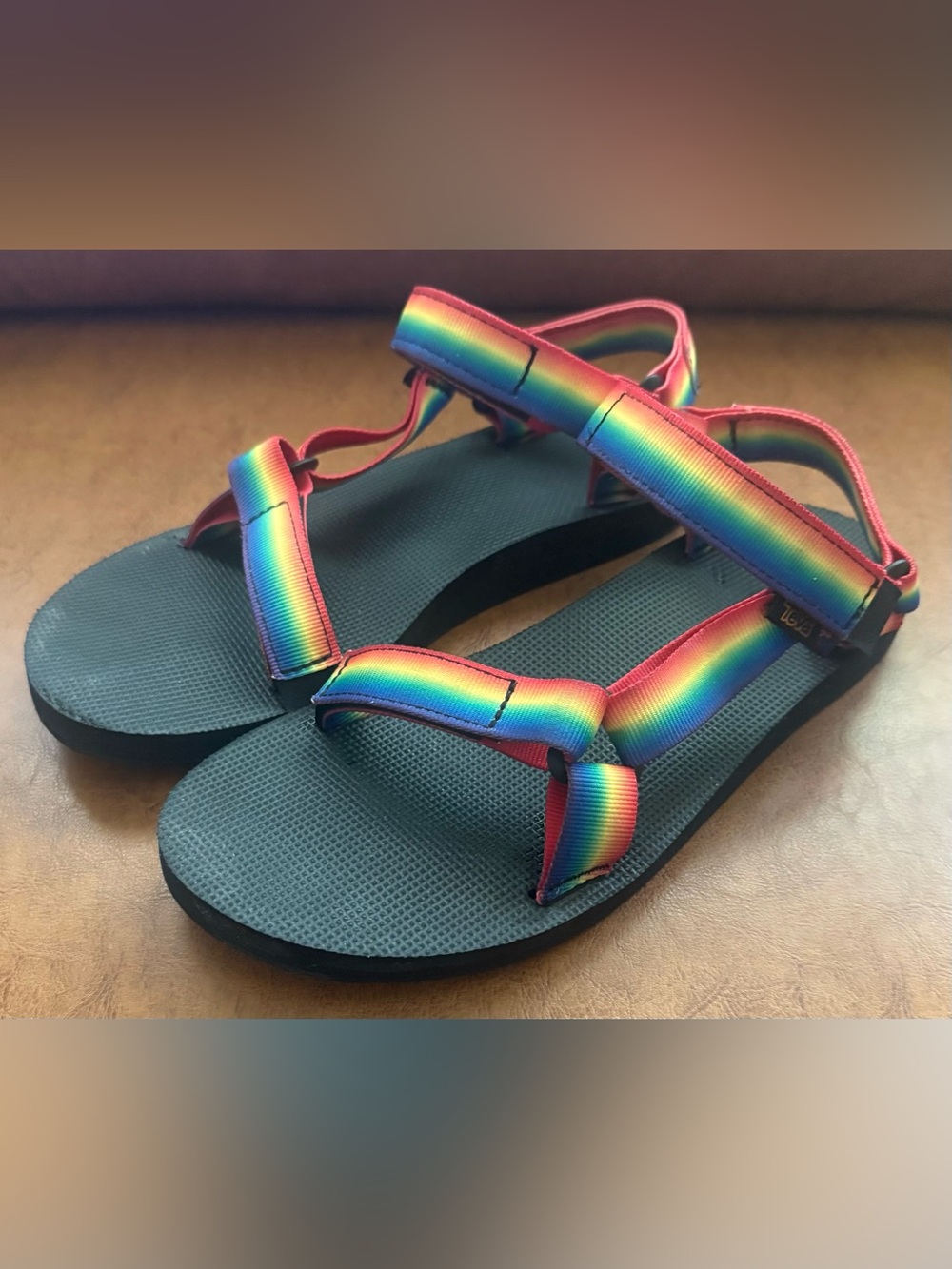 Teva Original Universal Gradiate Rainbow Sandals Women’s Size 10 EU 41 - Picture 2 of 9